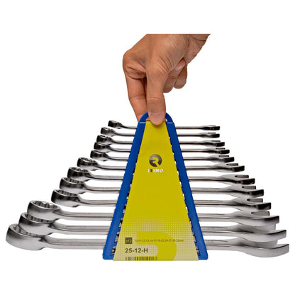 Juego de 12 llaves combinadas con soporte 10 - 32mm - Irimo - Herram.cl