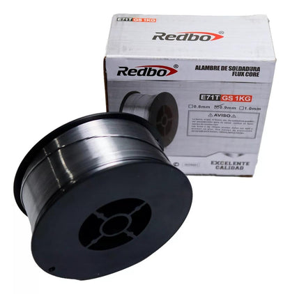 Soldadura Alambre Mig Flux 0,9mm Rollo 1kg Redbo - Herram.cl