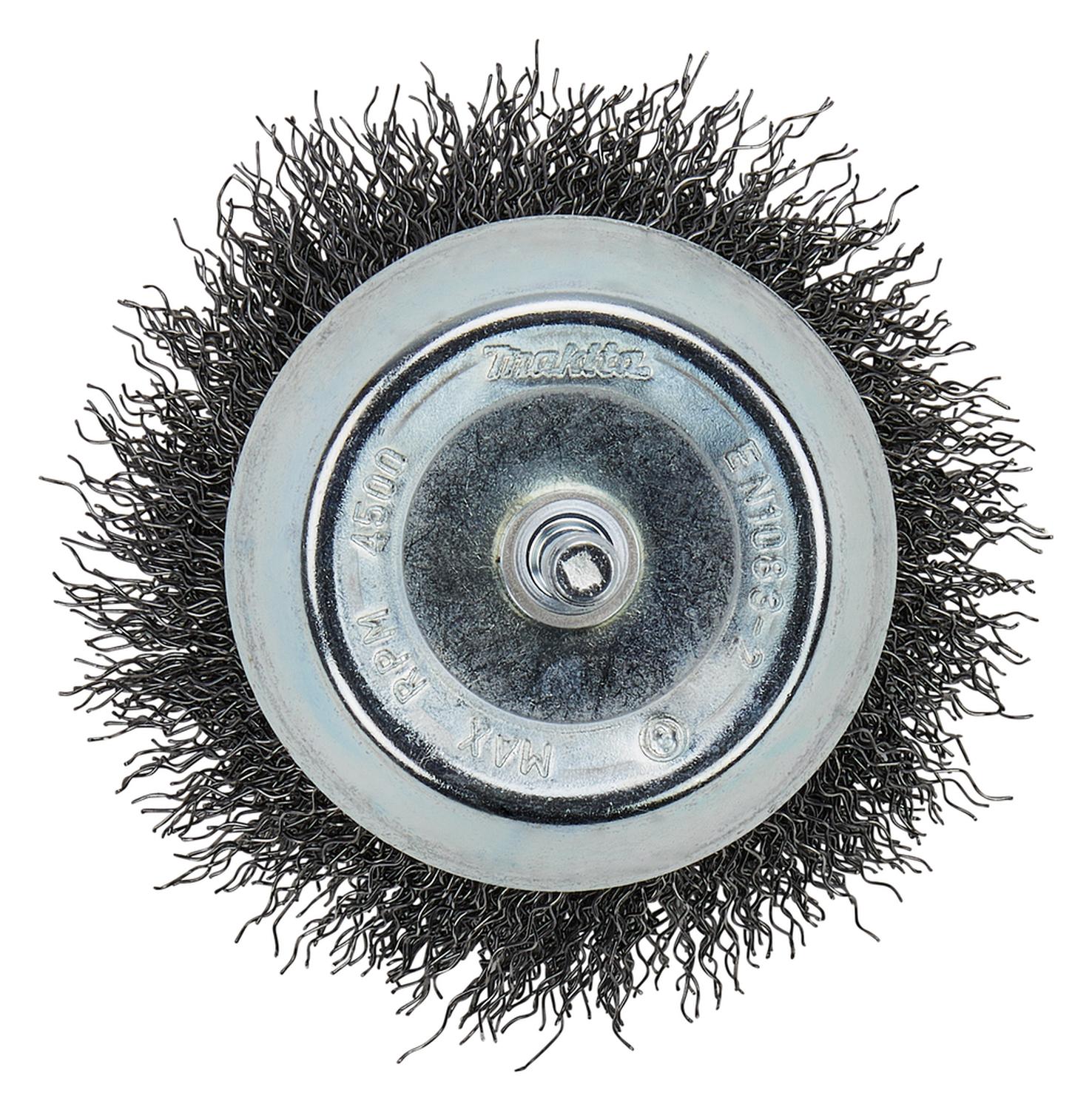 Grata Copa Acero Ondulado 75mm (3'') Toma 1/4'' - Makita - Herram.cl