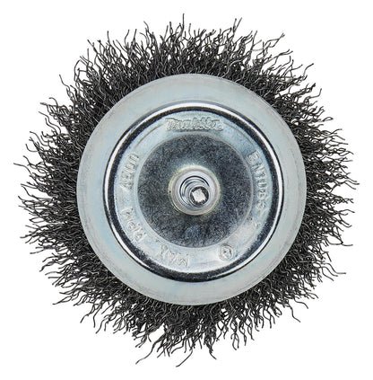 Grata Copa Acero Ondulado 75mm (3'') Toma 1/4'' - Makita - Herram.cl