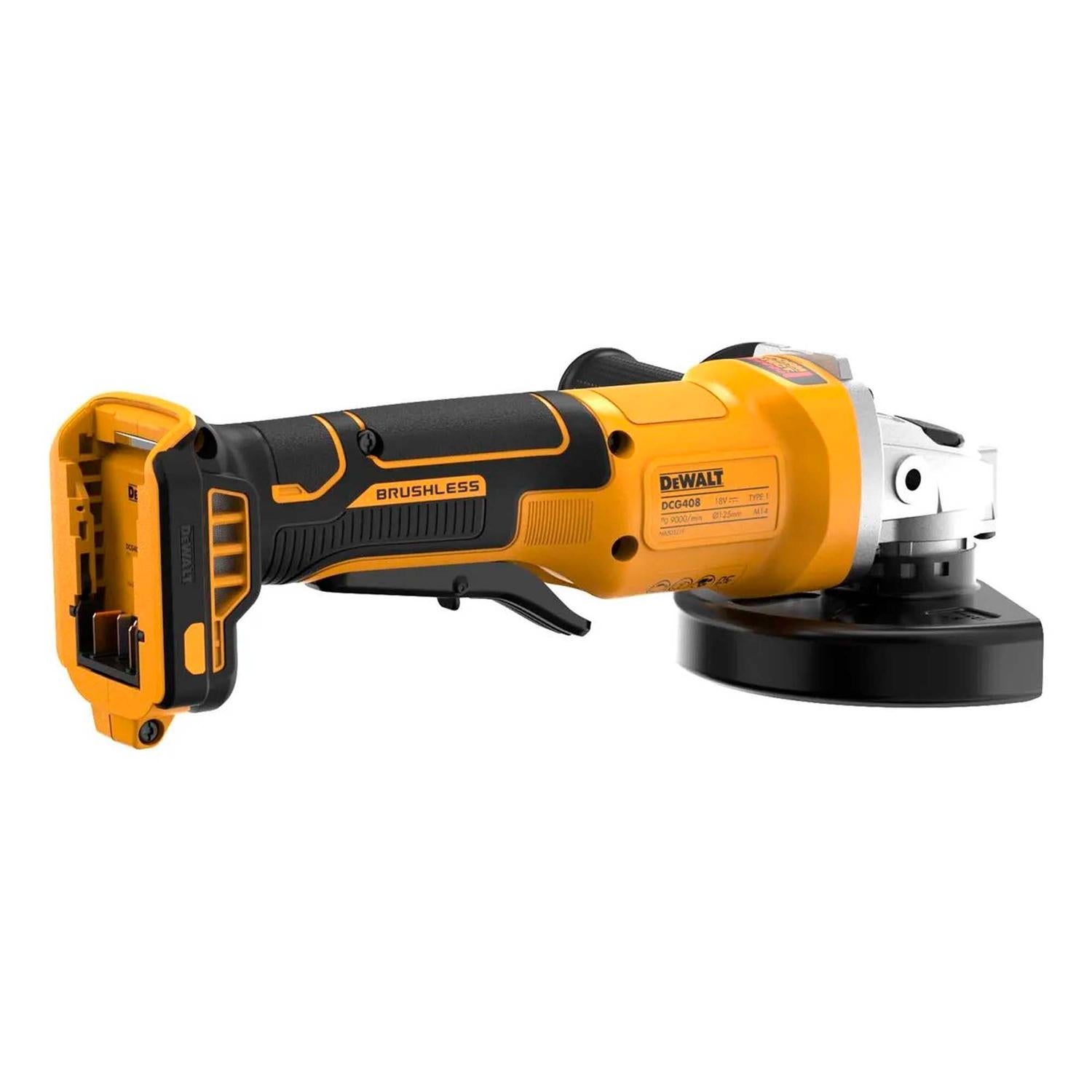 Kit Esmeril angular 4 - 1/2'' 20V Max. 2 Bat. 5Ah - DeWALT - Herram.cl
