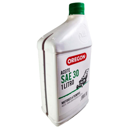 Aceite Motor 4 Tiempos SAE 30 | 1 L - Oregon - Herram.cl