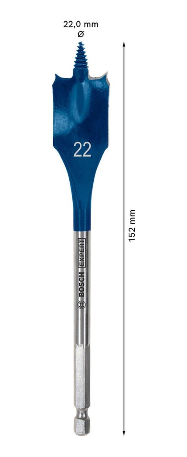 Broca Paleta Expert Self Cut Speed 22 X 152mm – Bosch - Herram.cl