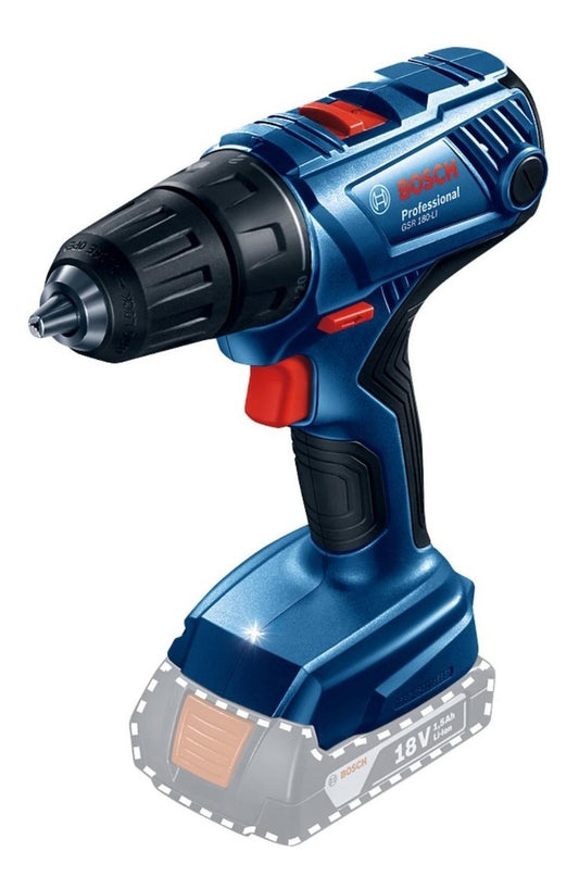 Taladro Atornillador Inalámbrico Bosch Gsr 180 - li Bare Tool - Herram.cl