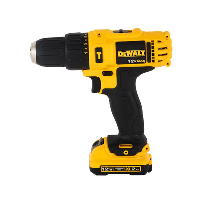 Taladro Percutor/Atornillador 12V/ 10mm DCD716D2 - B2 - Dewalt - Herram.cl