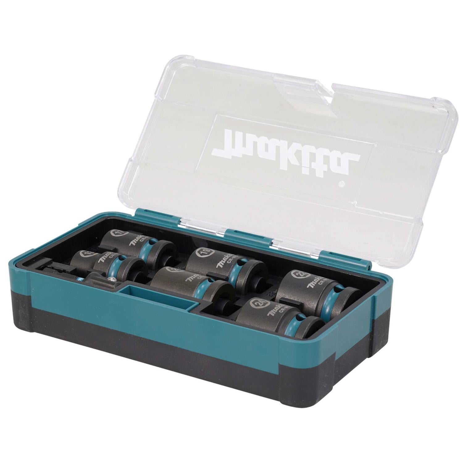 Juego Dados Impact Black 1/2'‘(13 - 24mm) 7 Pzas - Makita - Herram.cl