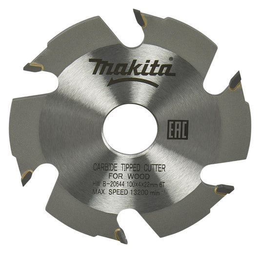 Disco Para Ensambladora 100x4x22mm 6 Dientes - Makita - Herram.cl