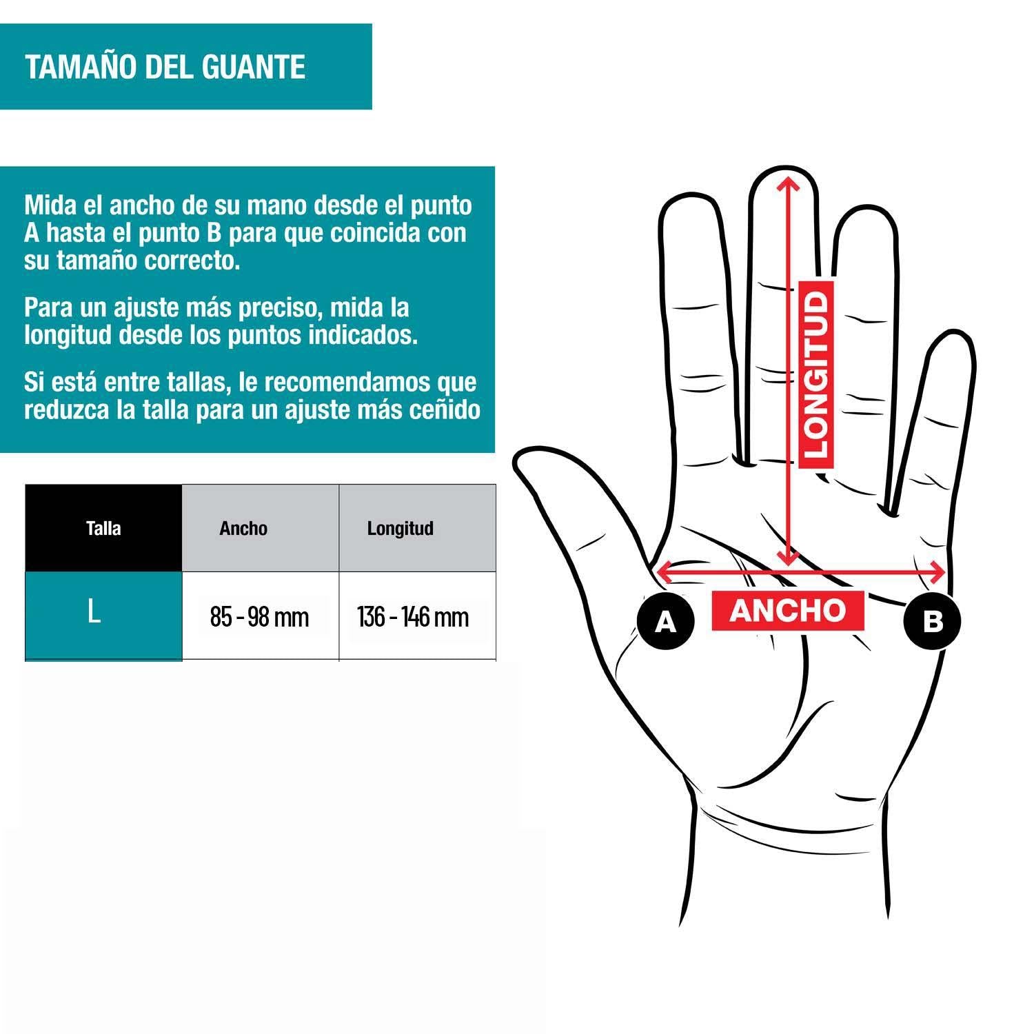Guantes De Impacto Avanzado (L) - Makita - Herram.cl