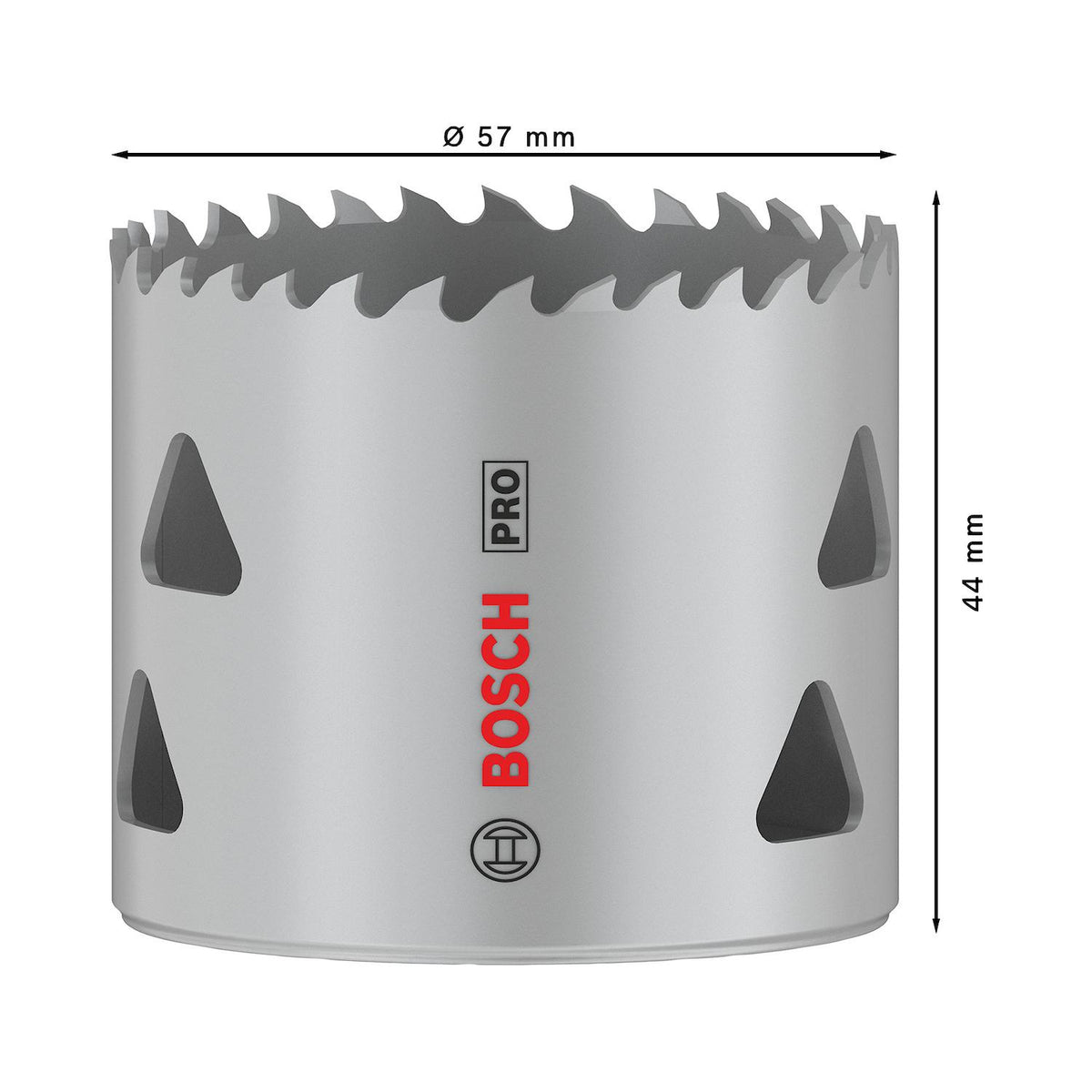 Sierra Copa PRO Bosch Multi Material 8% Co Ø57mm (2-1/4'') - Herram.cl