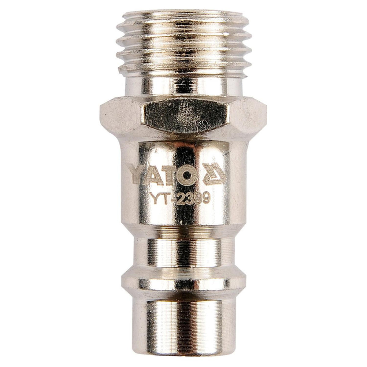 Acople Rápido Neumático YATO YT-2399 1/4" G1/4 Acero Niquel - Herram.cl