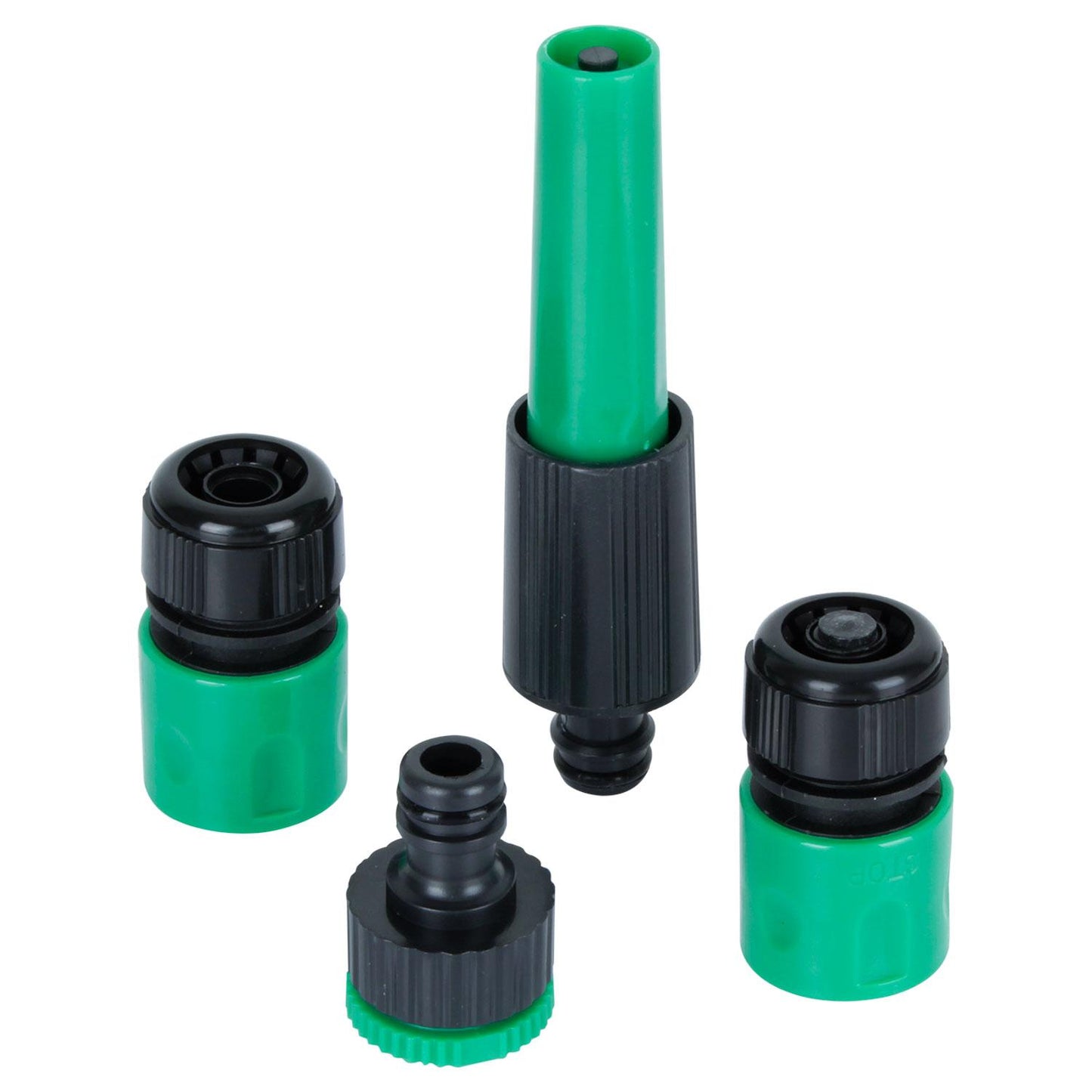 Manguera Jardín Reforzada 1/2''x15m + Accesorios - Everest - Herram.cl