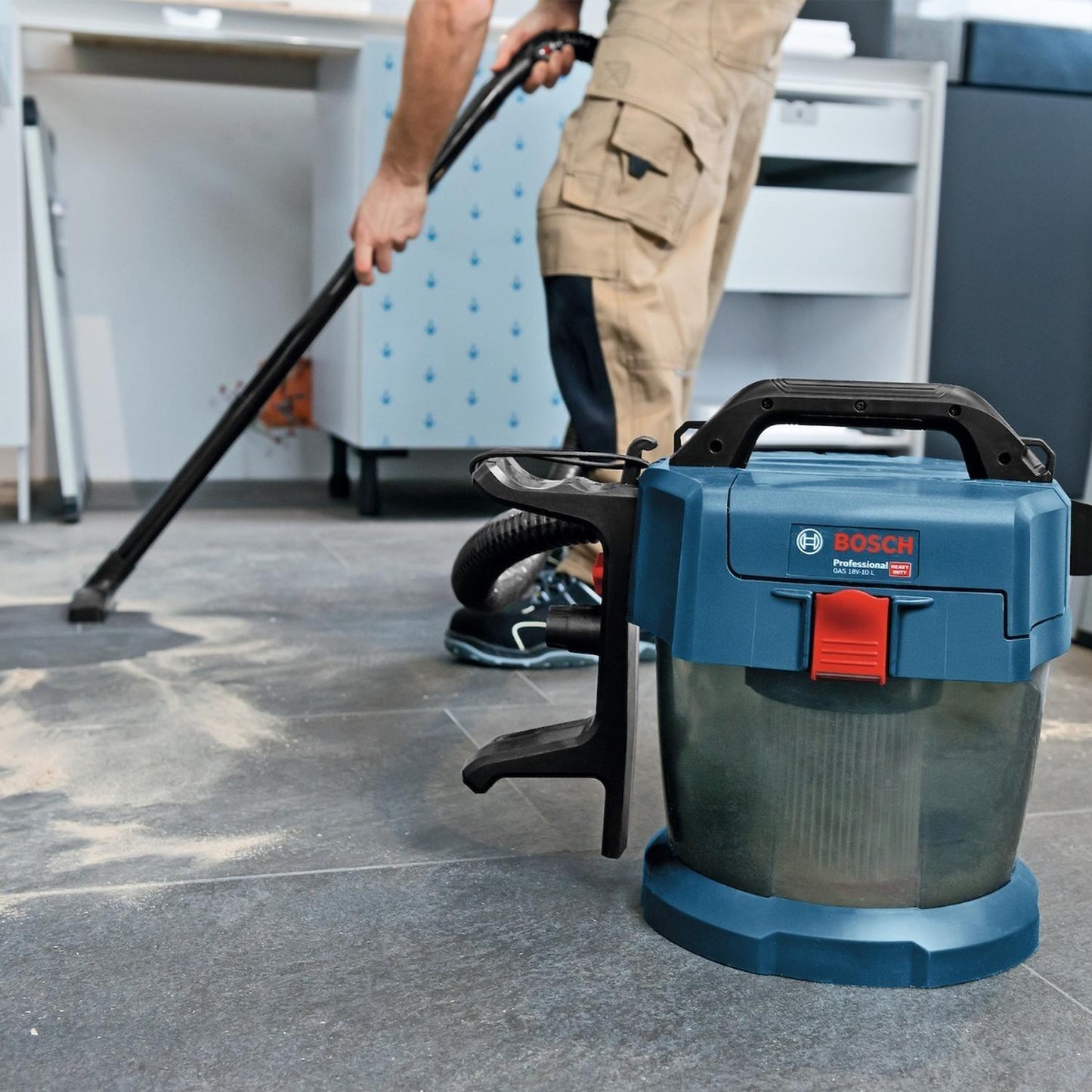 Aspiradora De Polvo Inalámbrico Bosch GAS 18V - 10 L Bare Tool - Herram.cl