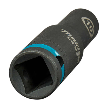 Dado de Impacto Largo 1/2'' 10mm Impact Black - Makita - Herram.cl
