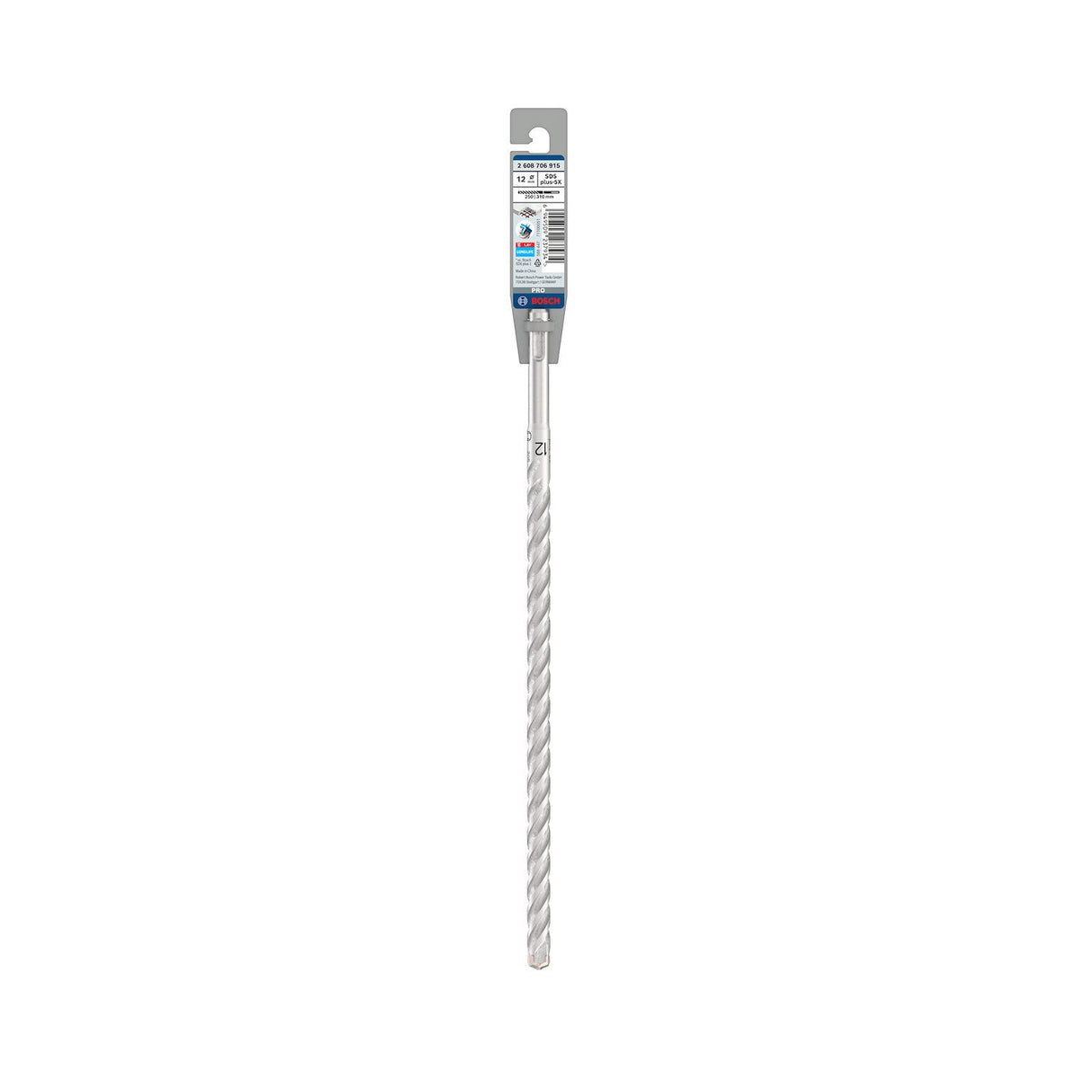 Broca Hormigón Bosch PRO SDS-Plus-5X 12x310mm 4 Filos - Herram.cl