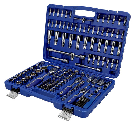 Juego De Dados 1/4'', 3/8'' y 1/2'' 183 Pzas - Irimo - Herram.cl