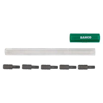 Puntas en depósito tipo bolígrafo T20x25mm, 5 Pzas - Bahco - Herram.cl