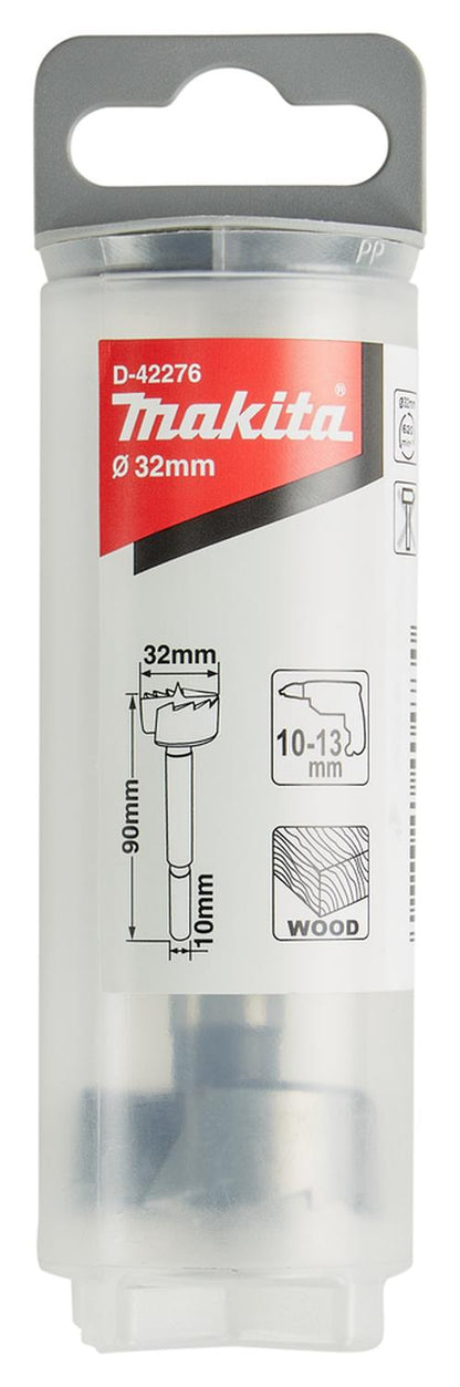 Broca Bisagra 32mm X 90mm (Forstner) Makita - Herram.cl