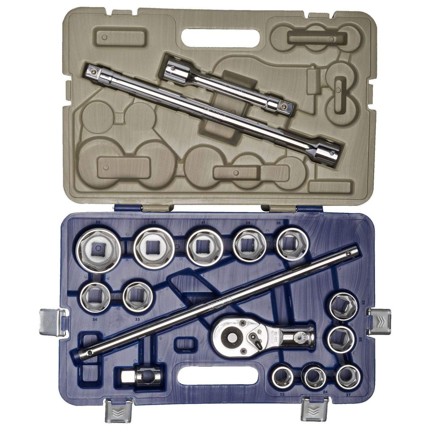 Juego de Dados Hexagonales de 3/4'' 17 Pzas - Irimo - Herram.cl