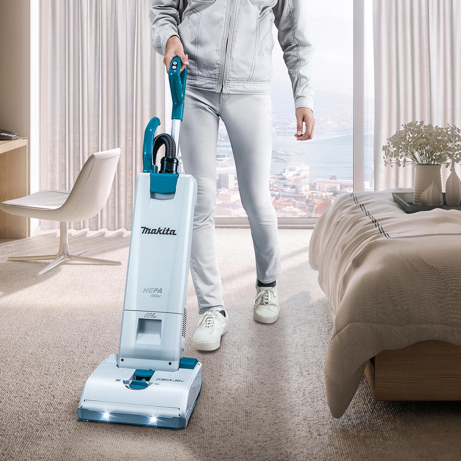 Aspiradora Vertical Inalámbrica 36V Filtro HEPA - Makita - Herram.cl