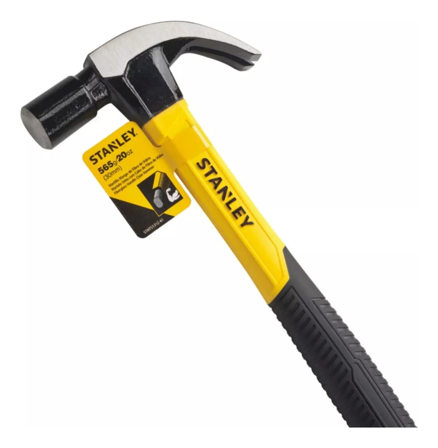 Martillo Con Mango Fibra De Vidrio 20oz Stanley Stht51392 - 40 - Herram.cl