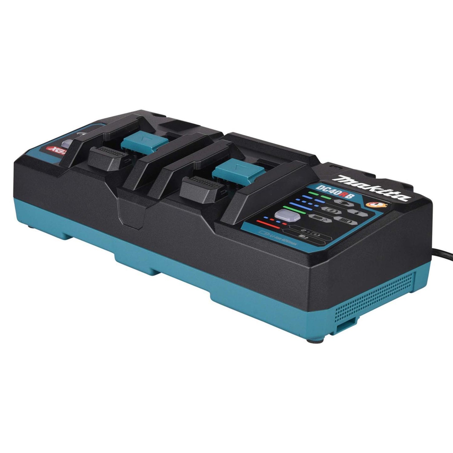 Cargador rápido doble XGT 40 V Max. (DC40RB) Caja - Makita - Herram.cl