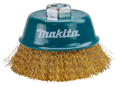 Grata Copa Latón Rizado 4'' (100x0,3mm) / M14 - Makita - Herram.cl