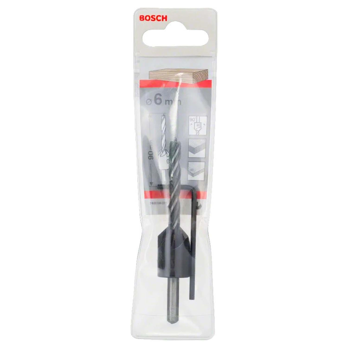 Broca Madera Con Avellanador 90° 5mm - Bosch - Herram.cl