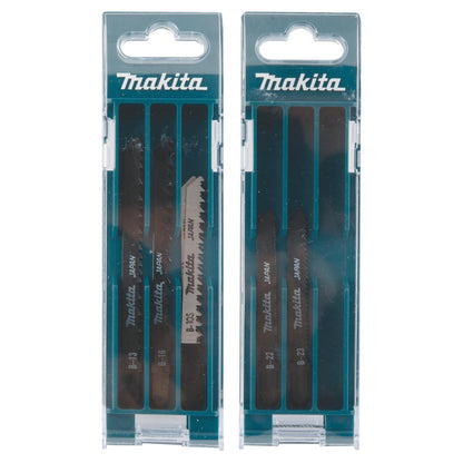 Juego De Hojas De Calar Madera Y Metal - 10 Pzas - Makita - Herram.cl