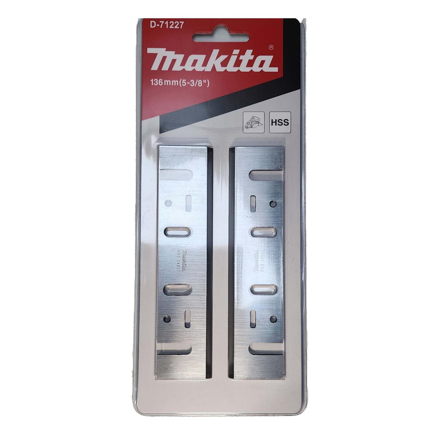 Juego Cuchillos Cepillo HSS 136mm P/1804K - 1804N - Makita - Herram.cl
