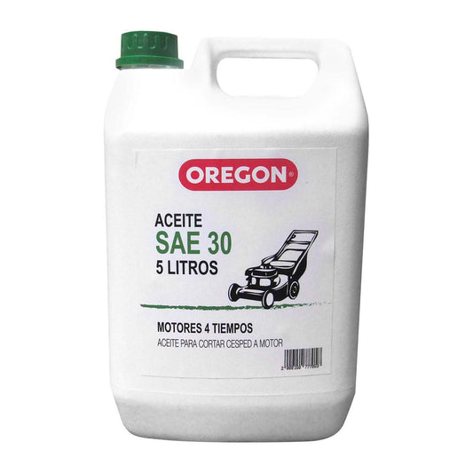 Aceite Motor 4 Tiempos SAE 30 | 5 L - Oregon - Herram.cl