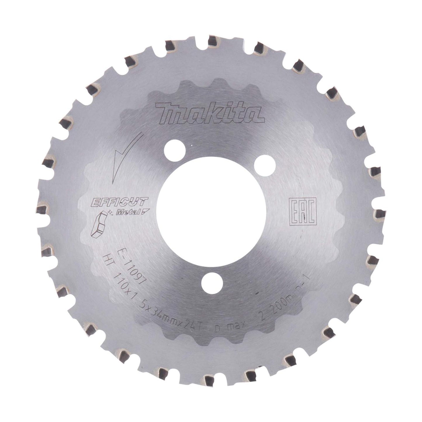 Disco De Sierra Para Varillas De Metal 110x1,5x34mm 24 D - Makita - Herram.cl