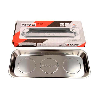 Bandeja magnética rectangular 350x150mm - Yato - Herram.cl