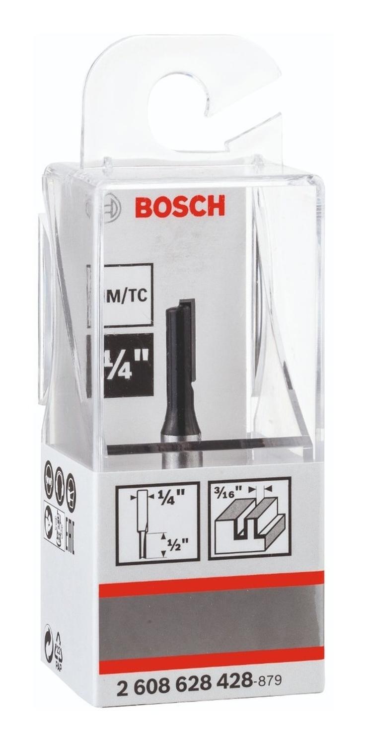 Fresa De Ranurar Bosch 1/4'' , D1 4,8mm, L 12,7mm, G 51mm - Herram.cl
