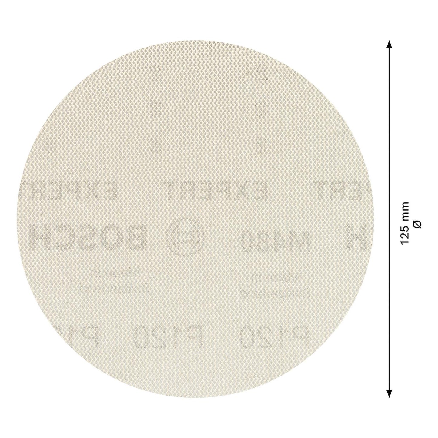 Disco de Lija Malla Expert M480 125mm (5'') 5 Pzas - Bosch - Herram.cl