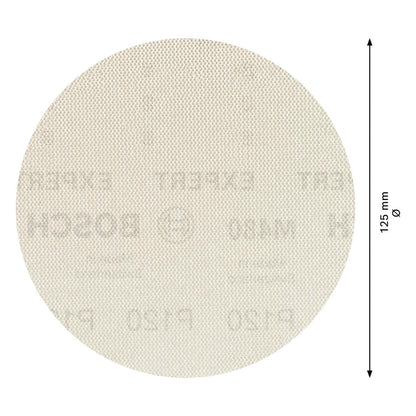 Disco de Lija Malla Expert M480 125mm (5'') 5 Pzas - Bosch - Herram.cl