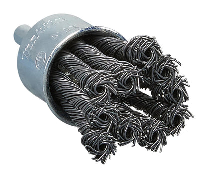 Grata Pincel Acero Trenzado 24mm (1'') Toma 1/4'' - Makita - Herram.cl