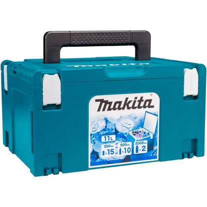 Maleta Apilable MAKPAC Tipo 3 Cooler Box 11 L - Makita - Herram.cl