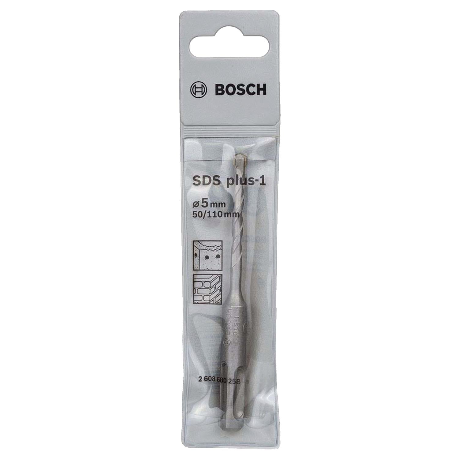 Broca SDS - Plus - 1 - 2 aristas - 5x50x110mm - Bosch - Herram.cl