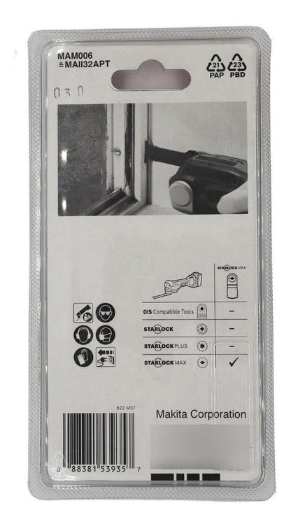 Hoja De Imersion 32x70mm Starlock Max Mam006 - Makita - Herram.cl