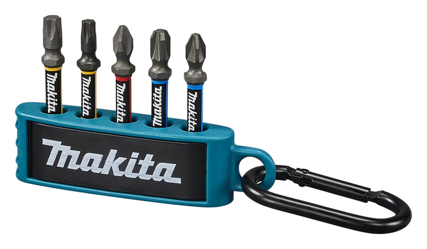Juego 5 Puntas Impact Premier PH2/PZ2/PZ3/T25/T30 - Makita - Herram.cl