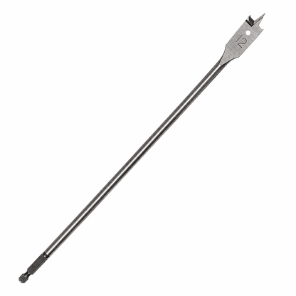 Broca paleta larga 3 puntas 12x400mm Toma Hex. 1/4'' - Bahco - Herram.cl