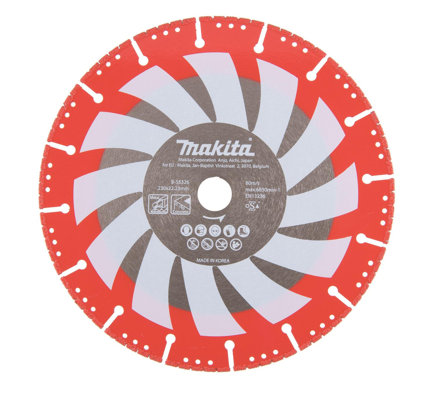 Disco Diamantado para Rescate Multimaterial 9'' - Makita - Herram.cl