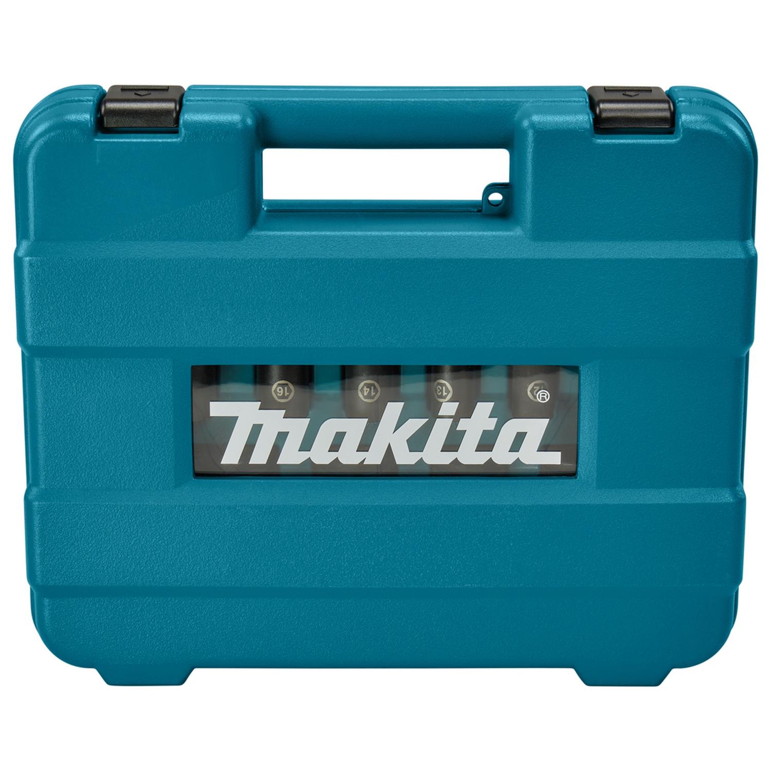 Juego Dados Impacto 1/2'' 14 Pzas - Makita - Herram.cl
