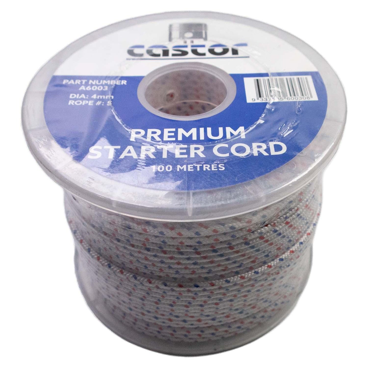 Rollo Piola Arranque Partida 4,0mm x 100 Metros - Castor - Herram.cl