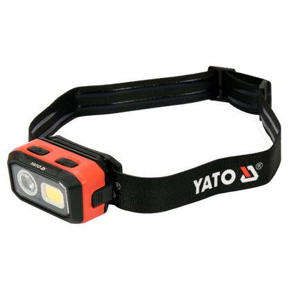 Linterna De Cabeza LED COB Recargable 500 Lm - Yato - Herram.cl