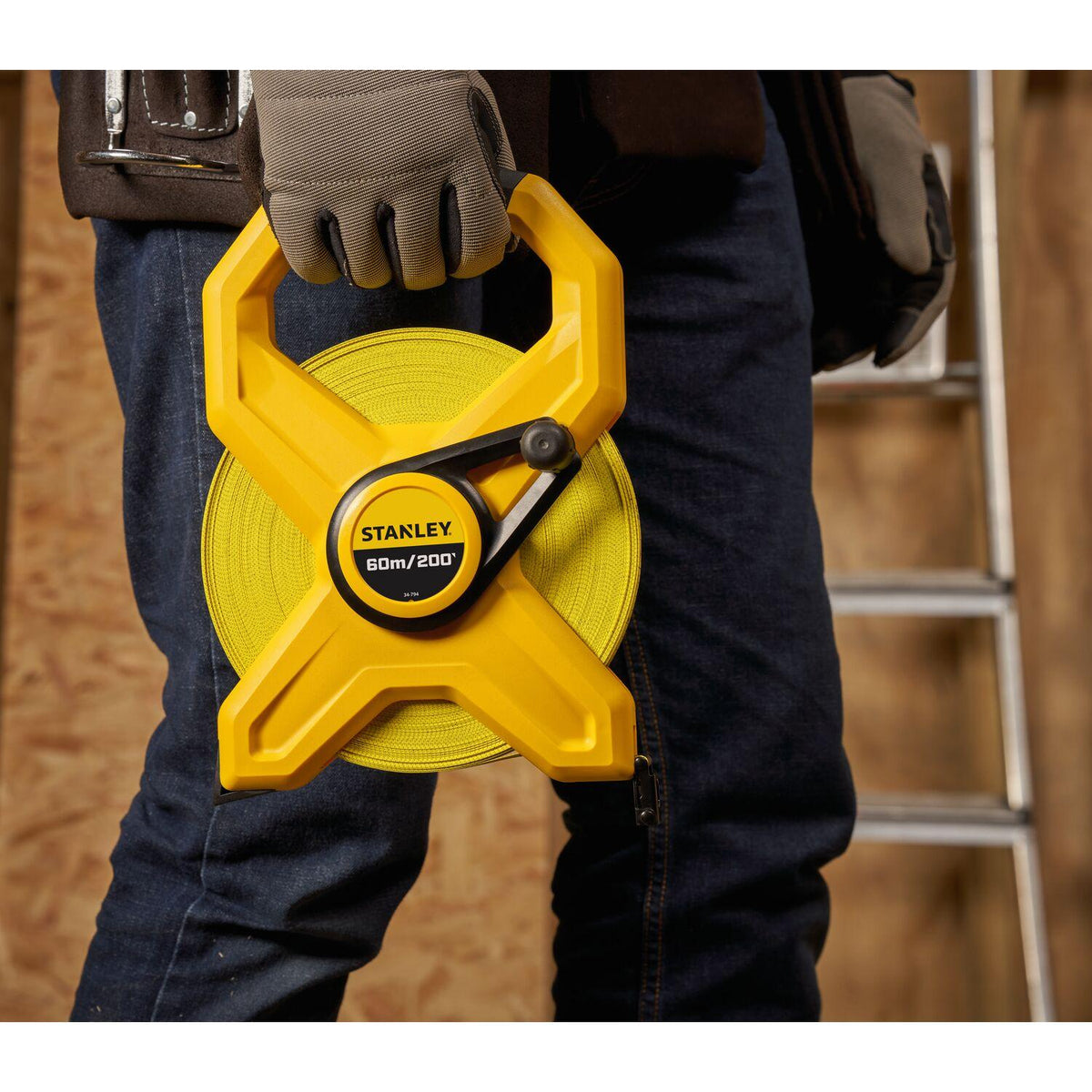 Cinta métrica Larga Fibra De Vidrio 60m/33' - Stanley - Herram.cl