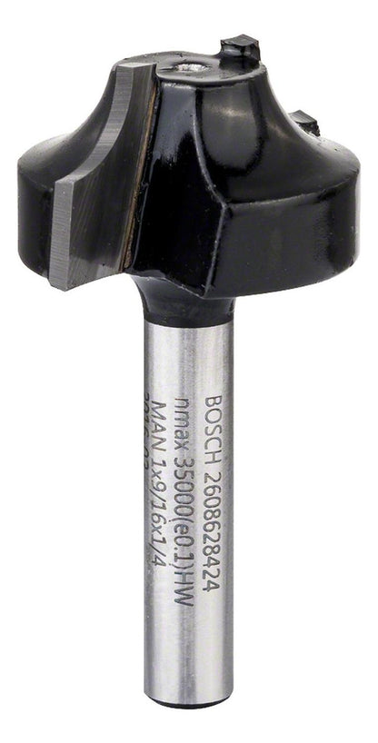 Fresa De Perfilar 1/4'', R1 6,3mm, D 25,4mm, L 14mm - Bosch - Herram.cl