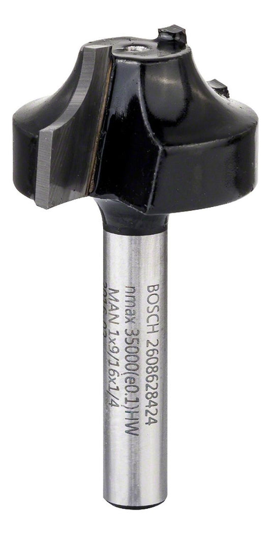 Fresa De Perfilar 1/4'', R1 6,3mm, D 25,4mm, L 14mm - Bosch - Herram.cl