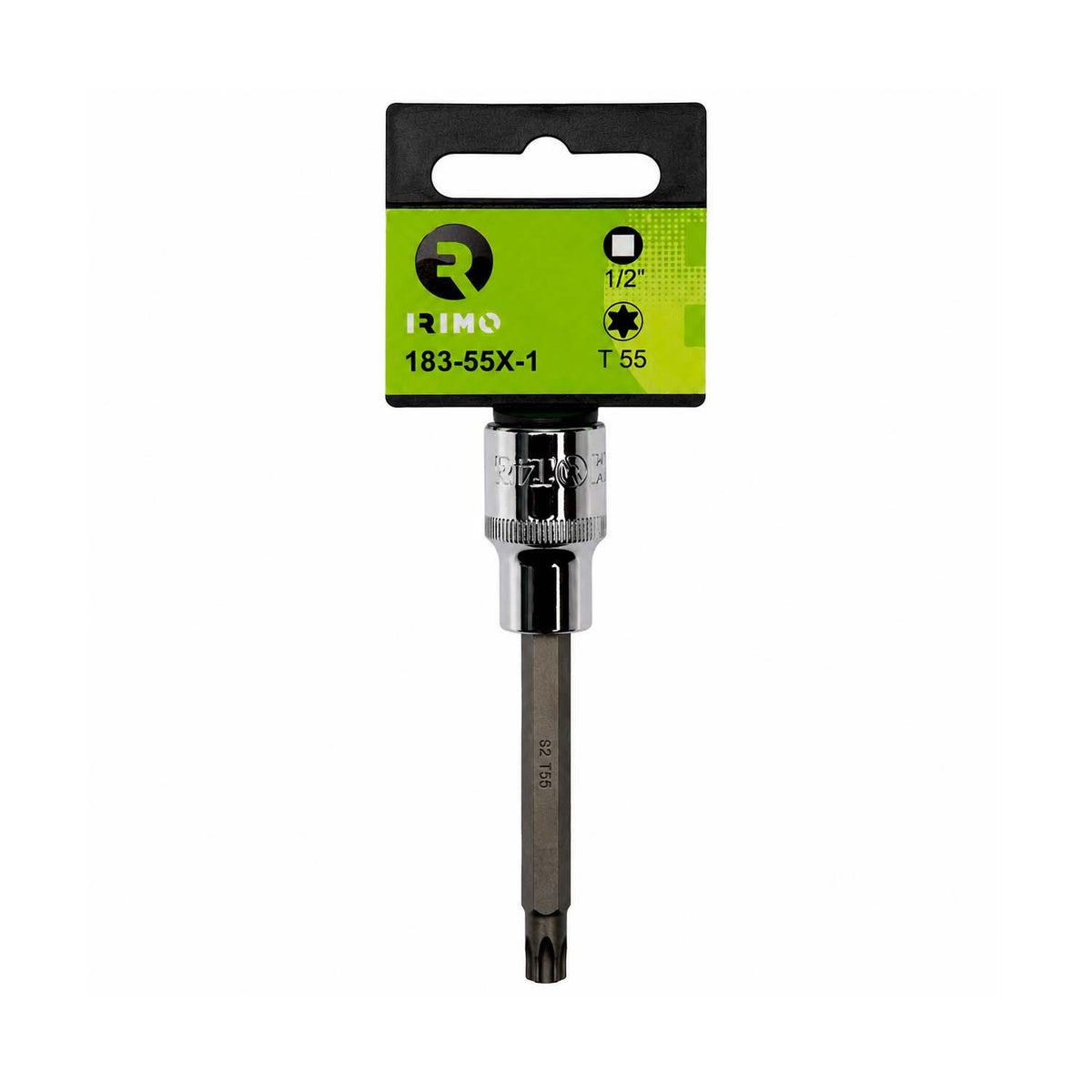 Dado Punta Torx T55 Irimo 183-55X-1 Encastre 1/2'' Largo - Herram.cl