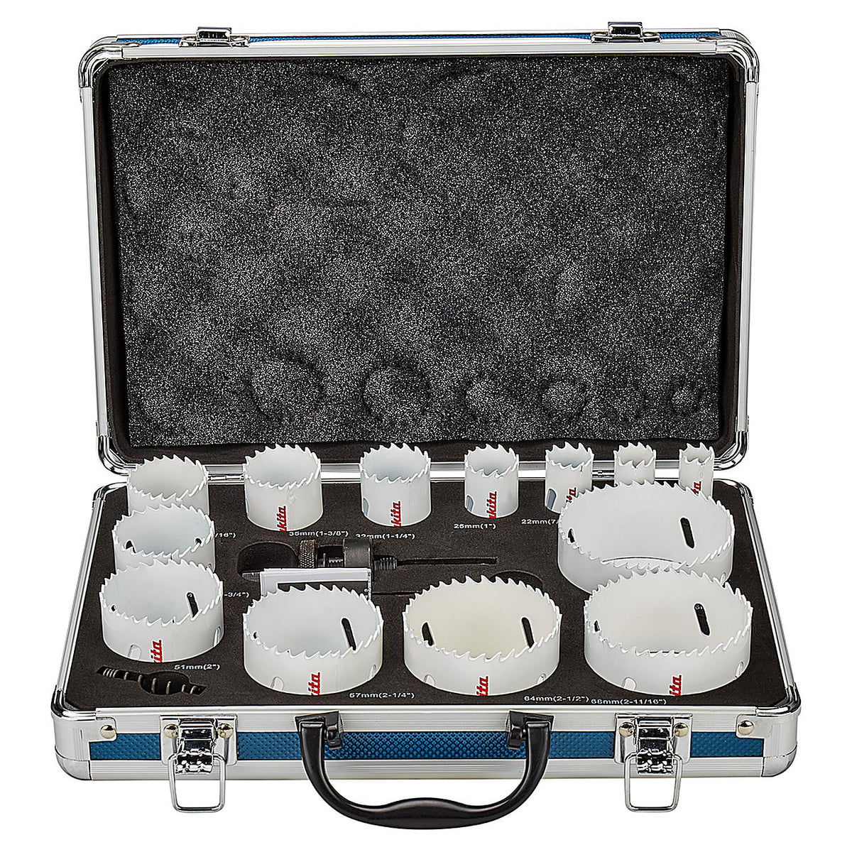 Set Sierras Copas HSS BIM Ø 16 - 76mm 16 Pzas - Makita - Herram.cl